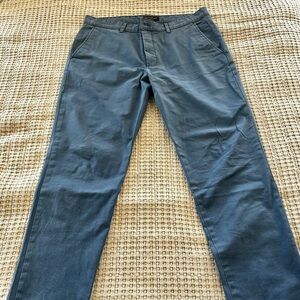 Banana Republic Lived In Chino 34x32 Crescent Navy